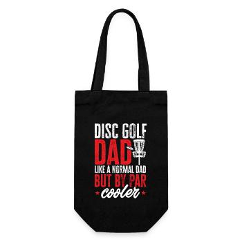 Discgolf Disc Golf Frisbee - Gift Bag for Bottles - black - Front