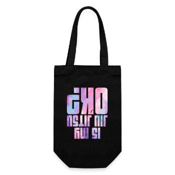 Girls BJJ Brazil Jiu Jitsu Martial Arts - Gift Bag for Bottles - black - Front