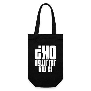 Girls BJJ Brazil Jiu Jitsu Martial Arts - Gift Bag for Bottles - black - Front