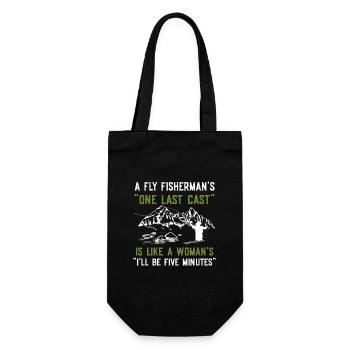 Fliegenfischer-design Für - Sac à bouteille - noir - Devant
