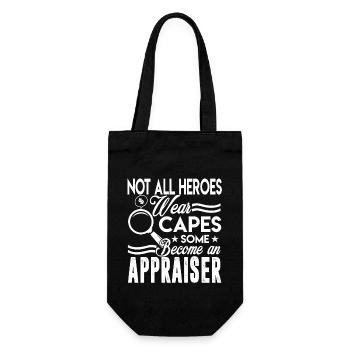 Appraiser Become An Appraiser - Gift Bag for Bottles - black - Front