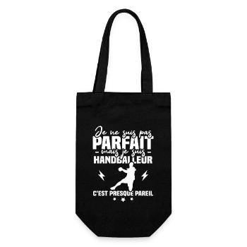 Pas parfait mais handballeur - Sac à bouteille - noir - Devant