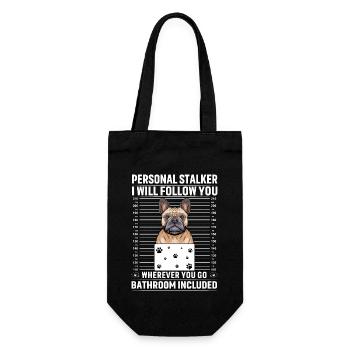 Personal Stalker Je te suivrai partout où tu iras - Sac à bouteille - noir - Devant