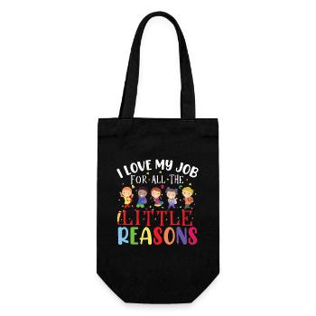 Enseignant de la rentrée scolaire - Sac à bouteille - noir - Devant