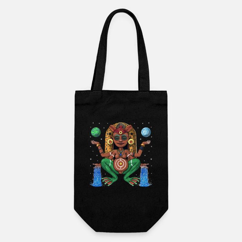 Atabey Taino Goddess - Gift Bag for Bottles - black