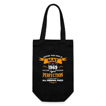 Les légendes sont nées en mai 1969 - Sac à bouteille - noir - Devant