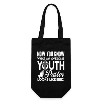 Pastor Awesome Pastor Looks Like - Gift Bag for Bottles - black - Front