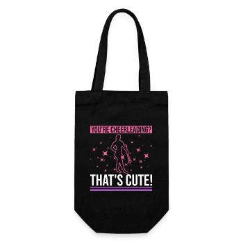 Baton Twirler Design Für Majorette Cheerleader - Sac à bouteille - noir - Devant