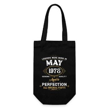 Les légendes sont nées en mai 1962 - Sac à bouteille - noir - Devant