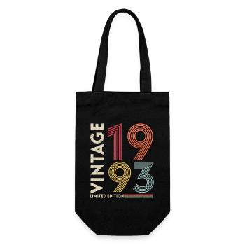 Anniversaire 30 ans - Fabriquée en 1993 - Sac à bouteille - noir - Devant