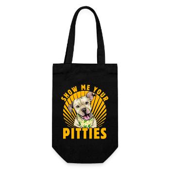 Montrez-moi vos Pitties - Sac à bouteille - noir - Devant