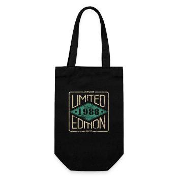 Génial depuis 1988 Retro Vintage Design - Sac à bouteille - noir - Devant