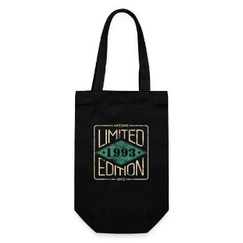 Awesome Since 1993 Retro Vintage Design - Gift Bag for Bottles - black - Front