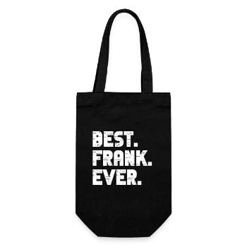 Meilleur Frank Jamais Noms de naissance populaires Frank Costume - Sac à bouteille - noir - Devant
