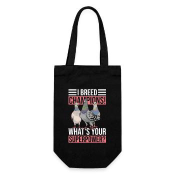 Taubenzüchter Und Taubenrenntaube Taubenrennen - Sac à bouteille - noir - Devant