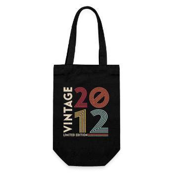 2012 Unique - Gift Bag for Bottles - black - Front