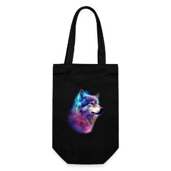 Wolf Galaxy Space Graphic Wolf Lover - Sac à bouteille - noir - Devant