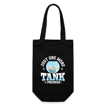 Juste un réservoir de plus que je promets au propriétaire de l’aquarium Fish K - Sac à bouteille - noir - Devant