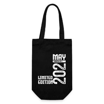 Cadeau may 2021. anniversary may 2021. Mai 2021. - Sac à bouteille - noir - Devant