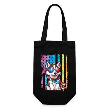 Husky États-Unis - Sac à bouteille - noir - Devant
