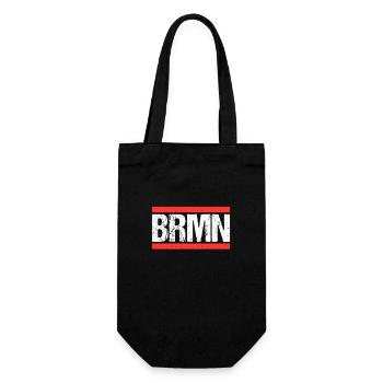 Bremerin Bremer Bremen - Geschenkbeutel für Flaschen - Schwarz - Vorne