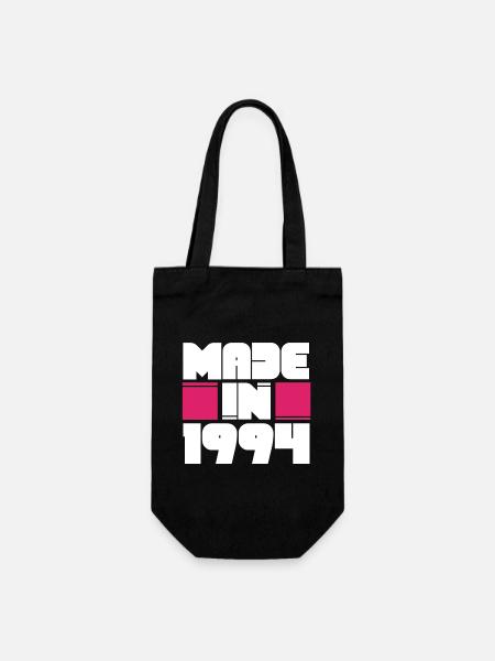 Hergestellt im Jahr 1994 Awesome Retro Geburtstag Vintage geboren - Geschenkbeutel für Flaschen - Schwarz