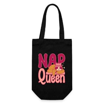 Sloth Nap queen - Gift Bag for Bottles - black - Front