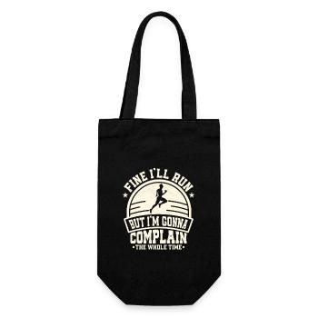 Très bien, je vais courir mais je vais me plaindre de tout Tim - Sac à bouteille - noir - Devant