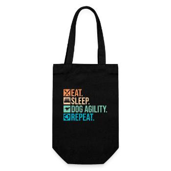 Hund Agility Design Für Hundebesitzer Trainer - Sac à bouteille - noir - Devant