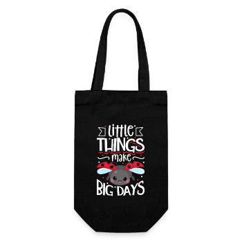 Ladybug Ladybug Entomology Insects - Gift Bag for Bottles - black - Front