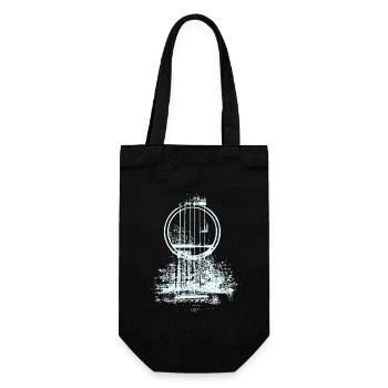 Rock & Metal Gitarre - Geschenkbeutel für Flaschen - Schwarz - Vorne