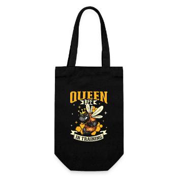 Honey bee beekeeping beekeeper honey bee apiary - Gift Bag for Bottles - black - Front
