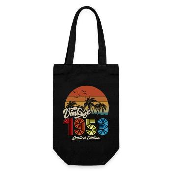 Vintage unique copy 1953 Limited edition - Gift Bag for Bottles - black - Front