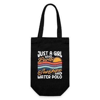 Juste une fille qui aime le soleil, et - Sac à bouteille - noir - Devant
