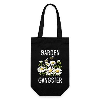 Gangster de jardin - Sac à bouteille - noir - Devant