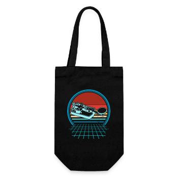 Mortar Amateur Radio Operator Radio Morse Radio - Gift Bag for Bottles - black - Front