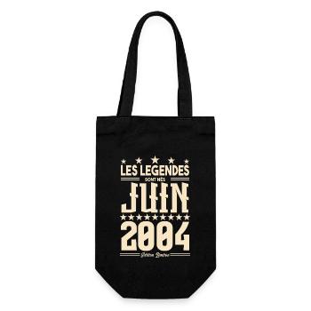 cadeau d'anniversaire juin 2004. Cadeau Juin 2004. - Sac à bouteille - noir - Devant