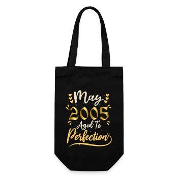 Mai 2005 Mai anniversaire May 2005 - Sac à bouteille - noir - Devant