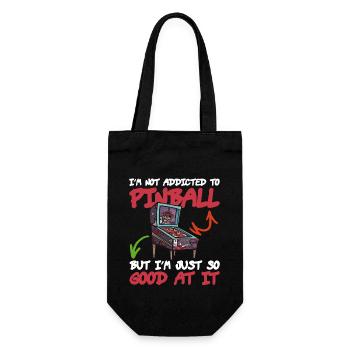 Flipper-arcade-spieldesign Für - Gift Bag for Bottles - black - Front