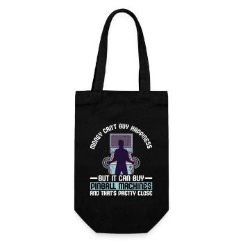 Retro-flipper-spieldesign Für - Gift Bag for Bottles - black - Front
