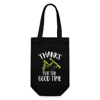 Mante religieuse, collectionneur d’insectes, entomologiste - Sac à bouteille - noir - Devant
