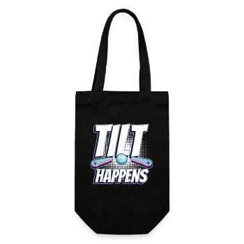 Spiel-flipping-machine-design Für - Gift Bag for Bottles - black - Front