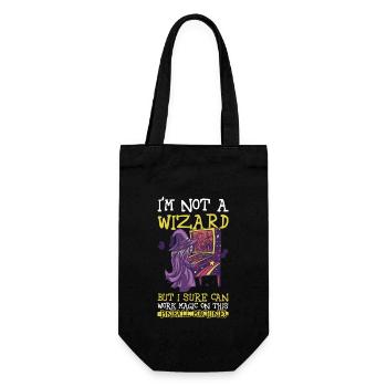 Retro-flipper-spiel-design Für Flipperspieler Und - Gift Bag for Bottles - black - Front