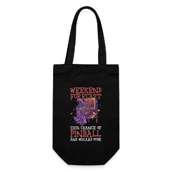 Klassisches Flipper-spiel-design Für - Sac à bouteille - noir - Devant
