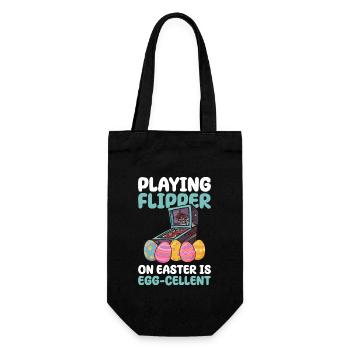 Klassisches Flipper-ostern-design Für - Gift Bag for Bottles - black - Front