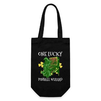 Flipper St. Ptaricks Day Design Für Flipperspieler - Sac à bouteille - noir - Devant