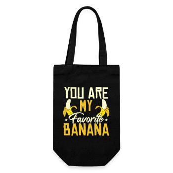 Tu es ma banane préférée - Sac à bouteille - noir - Devant