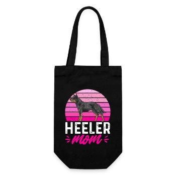 Australian Cattle Dog Red Blue Heeler - Gift Bag for Bottles - black - Front