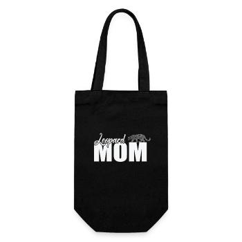 Léopard Maman Big Cat Afrique - Sac à bouteille - noir - Devant