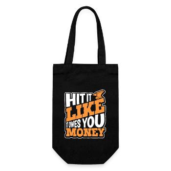 Blacksmith Metalworker Bladesmith Metal - Gift Bag for Bottles - black - Front